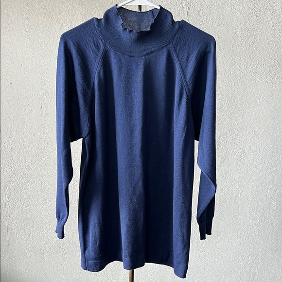 Mondi Turtle Neck Blouse Womens Medium - Picture 1 of 4